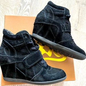 Authentic Ash Bowie Wedge Sneakers - Size 37